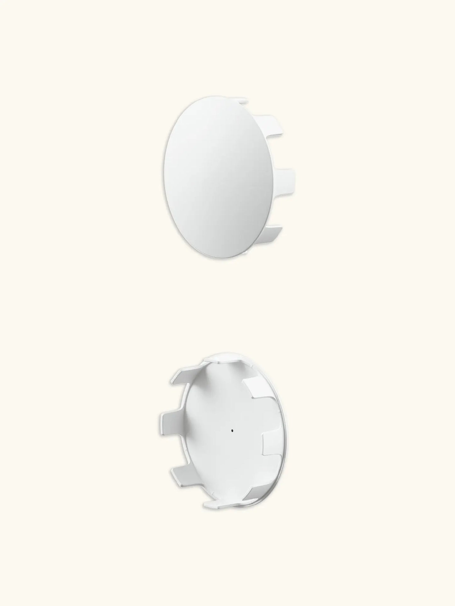 Edstone Matt White End Caps