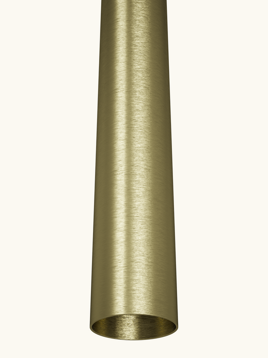 Ashorne Satin Brass Handrail Pole 1.2 Metre