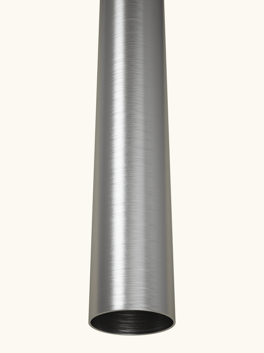 Harbury Brushed Silver Handrail Pole 1.2 Metre