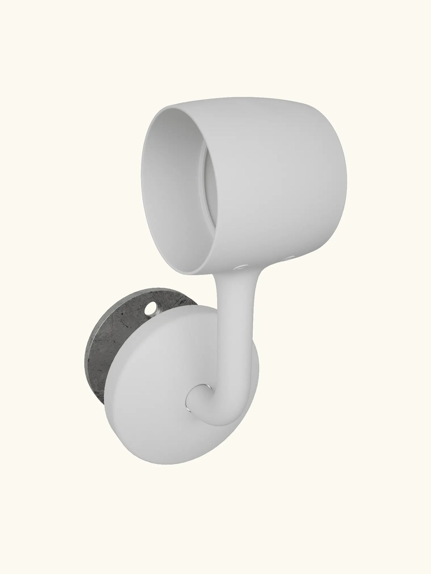 Edstone Matt White Connecting Bracket