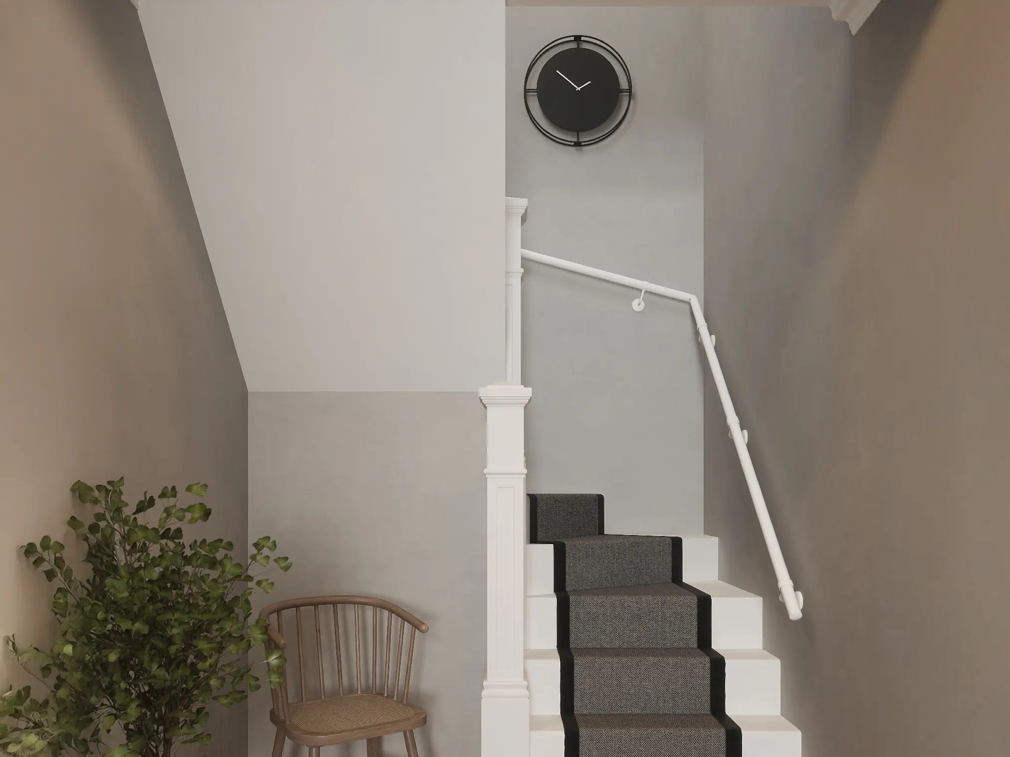 Double Winder Stair Handrail Kits | Handrails Direct