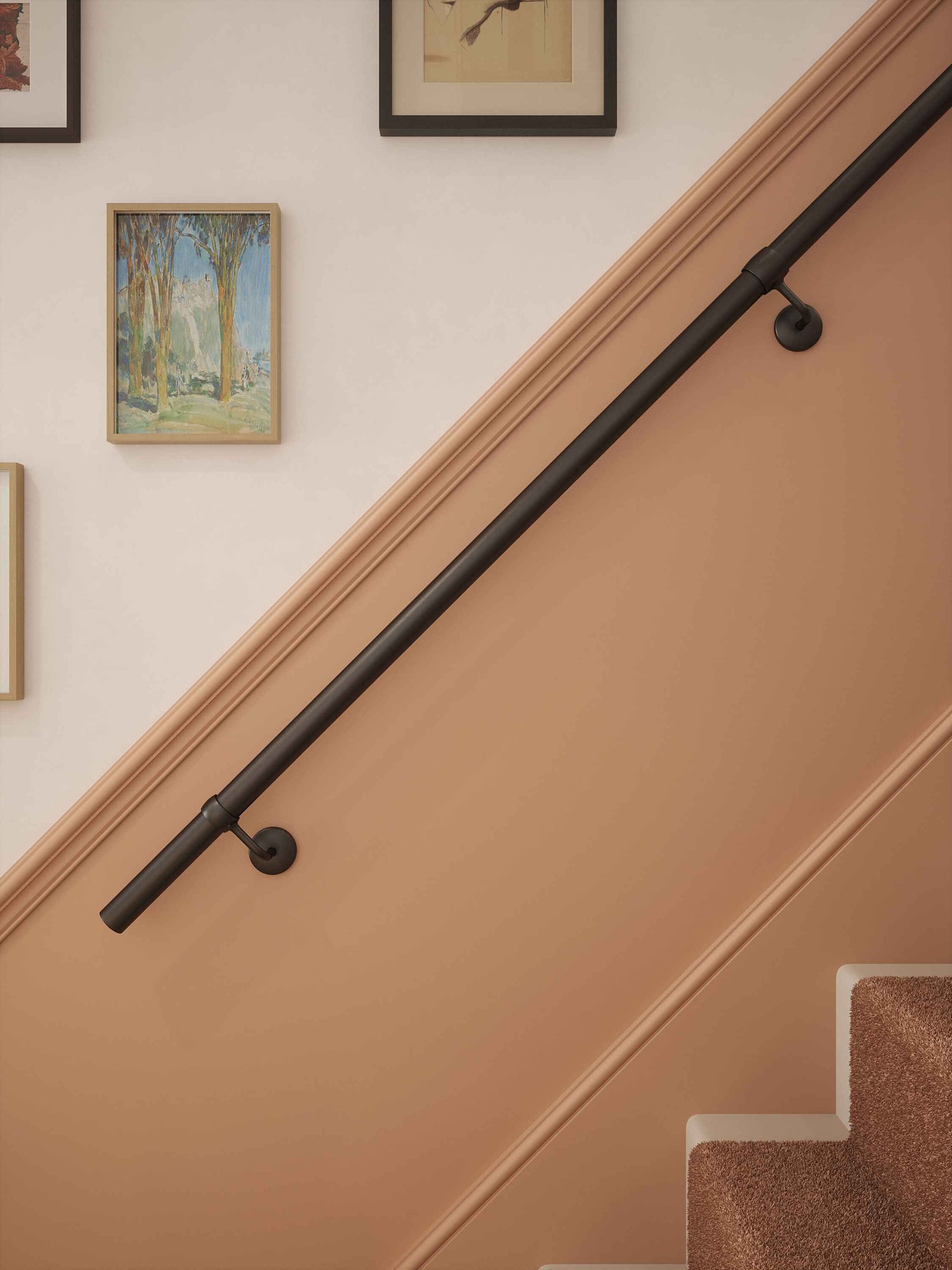 Kineton Matt Black Handrail Systems