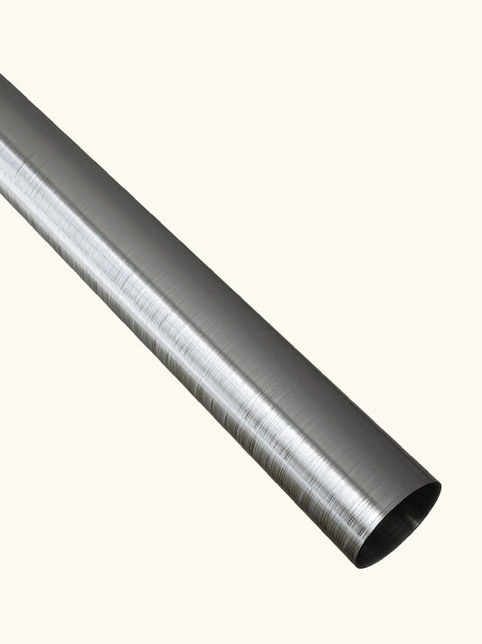 Harbury Brushed Silver Handrail Pole 1.2 Metre