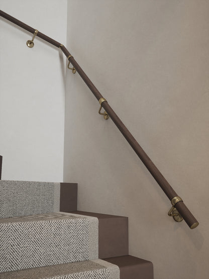 Wroxall Ebony Double Winder Handrail