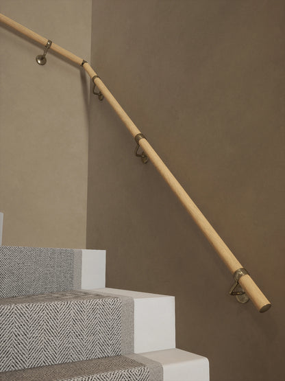 Arden Natural Pine Double Winder Handrail