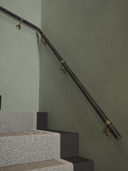 Enville Charcoal Double Winder Handrail
