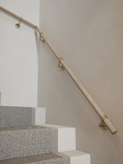 Ryton Teak Double Winder Handrail