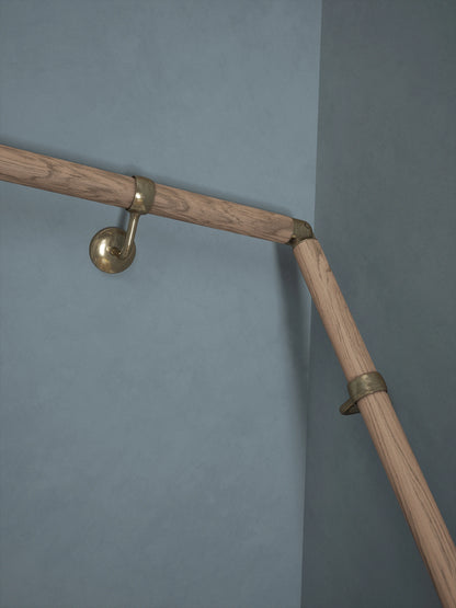 Oversley Walnut Double Winder Handrail