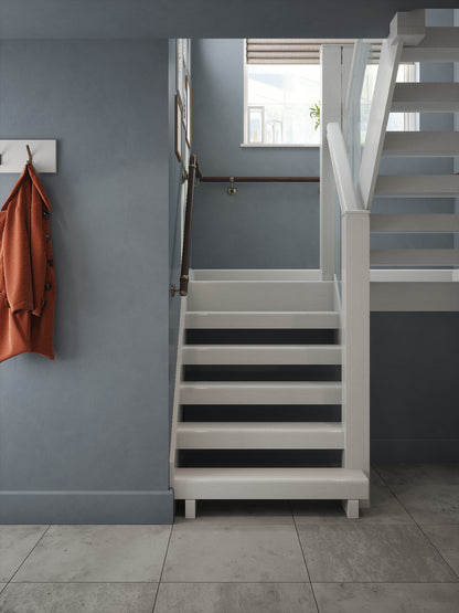 Wroxall Ebony Half Turn Handrail