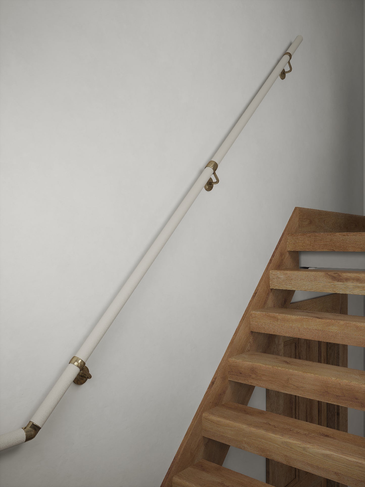 Witley Soft Ecru Half Turn Handrail