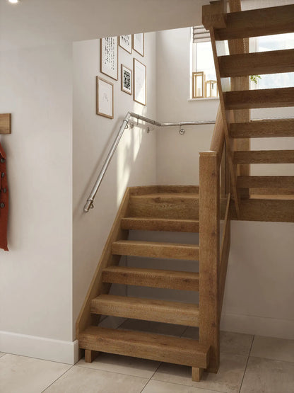 Radway Chrome Half Turn Handrail