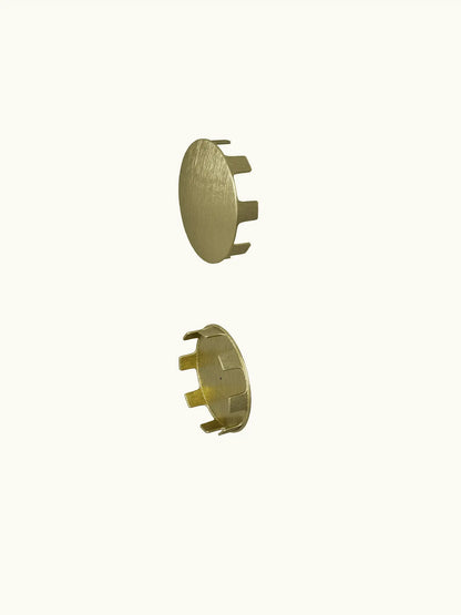 Ashorne Satin Brass End Caps