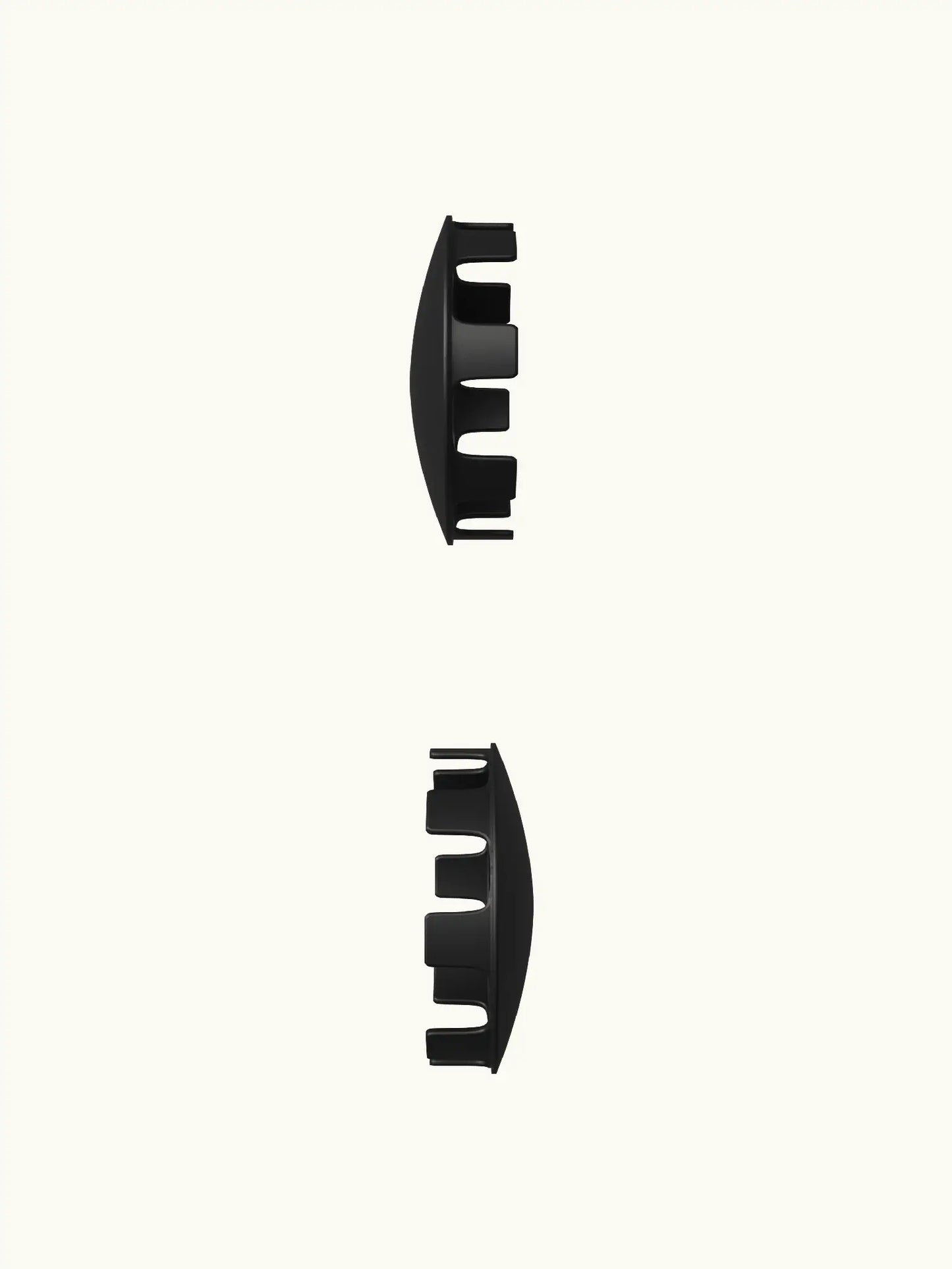 Kineton Matt Black End Caps