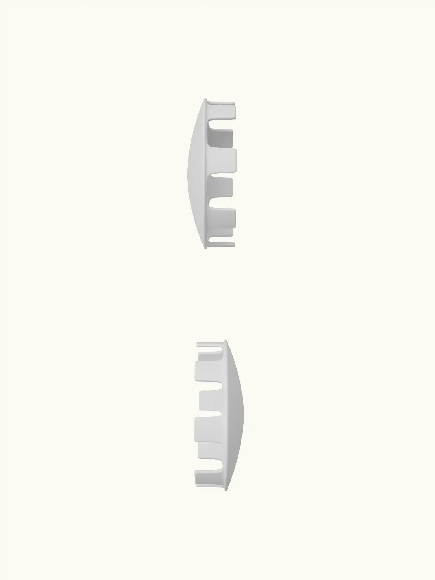 Edstone Matt White End Caps