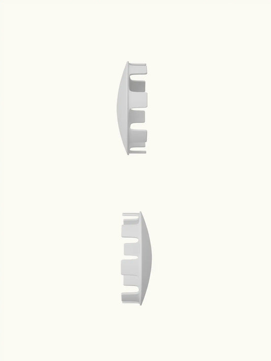 Edstone Matt White End Caps