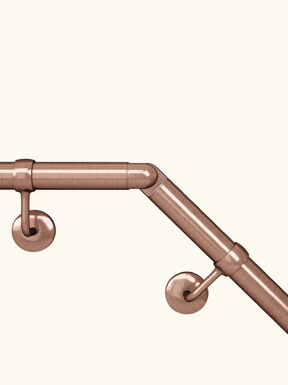 Sambourne Antique Copper Adjustable Elbow