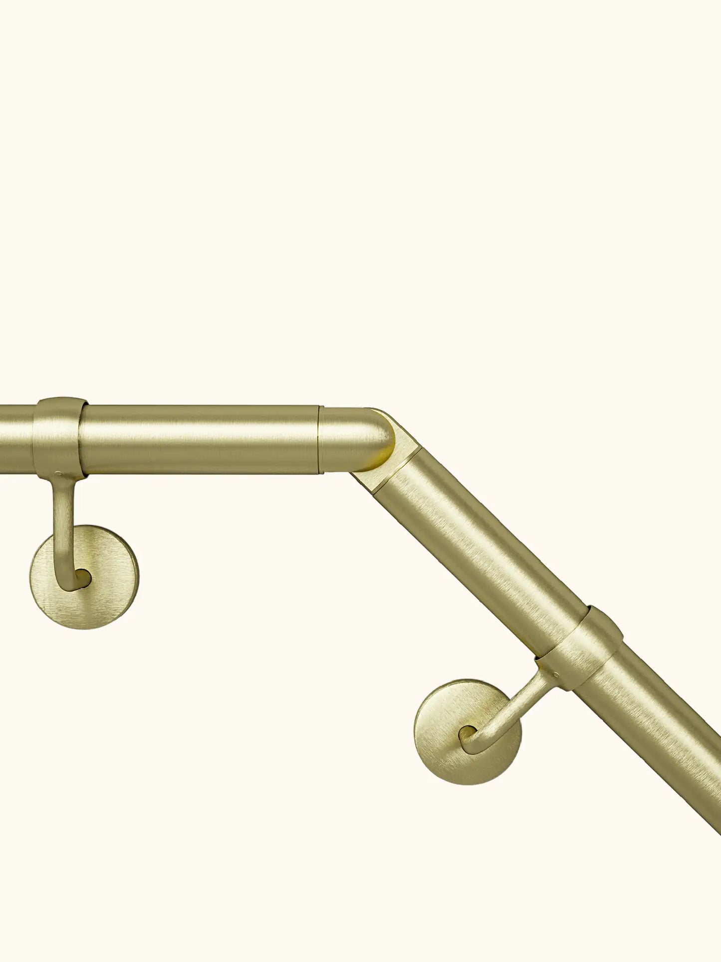 Ashorne Satin Brass Adjustable Elbow