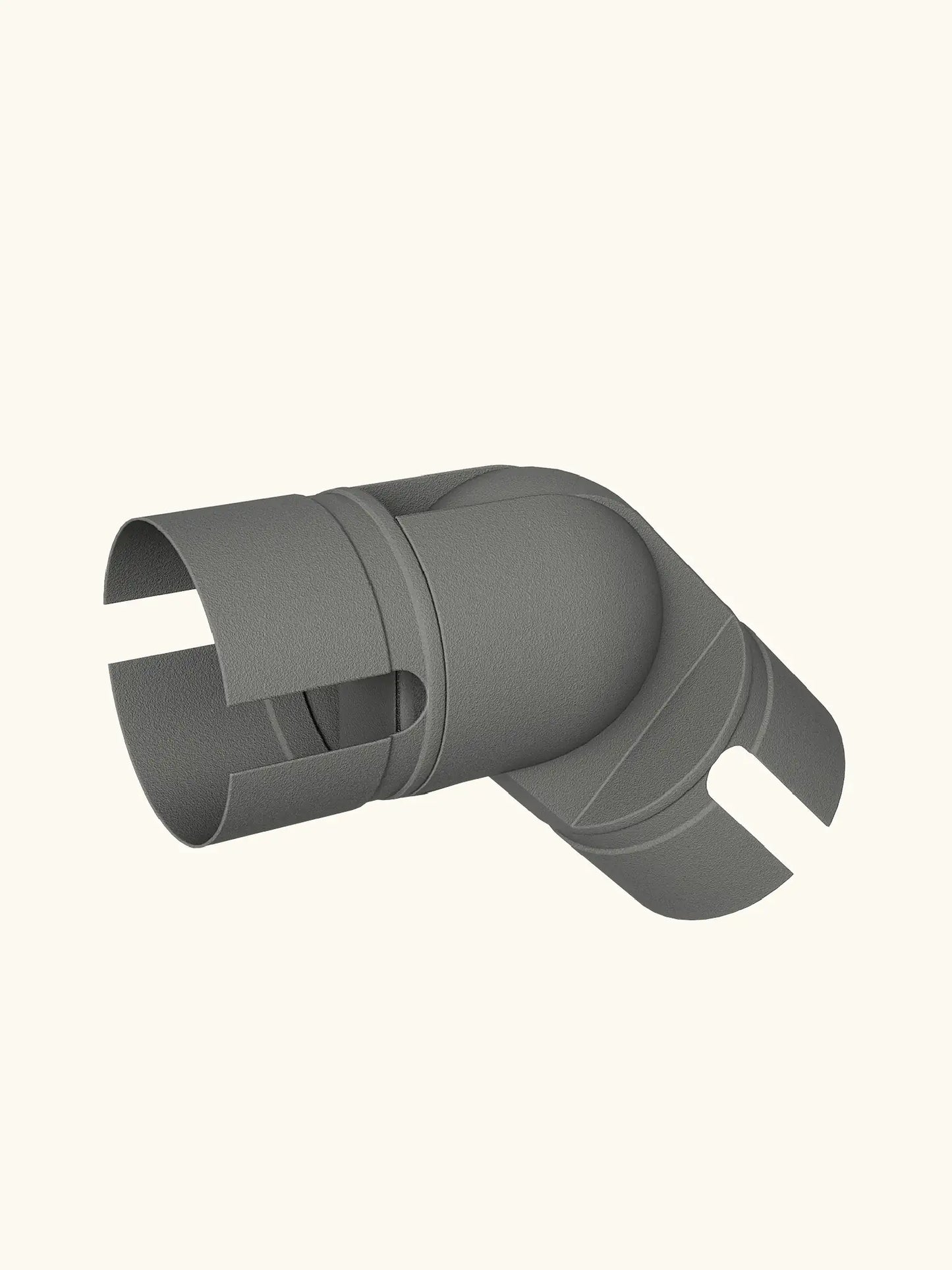 Luddington Textured Grey Adjustable Elbow