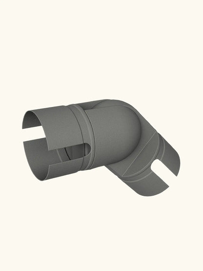 Luddington Textured Grey Adjustable Elbow