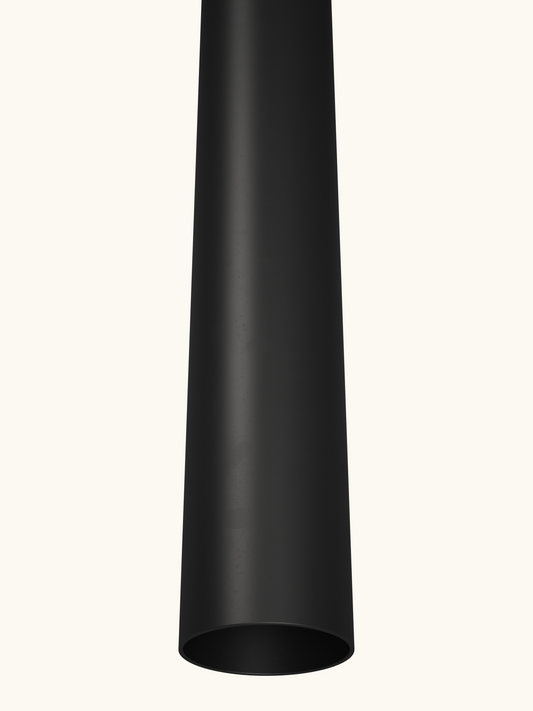 Kineton Matt Black Handrail Pole 1.2 Metre