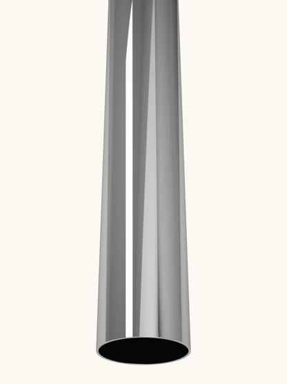 The Radway Chrome Handrail pole 1.2 Metre adds a cool, mirror-like finish to your staircase or hallway, pairing perfectly with minimalist interiors and modern fixtures
