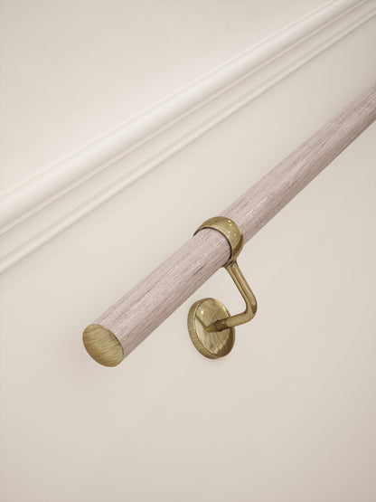 Wappenbury Grey Straight Flight Handrail