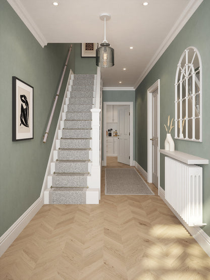 Wappenbury Grey Straight Flight Handrail
