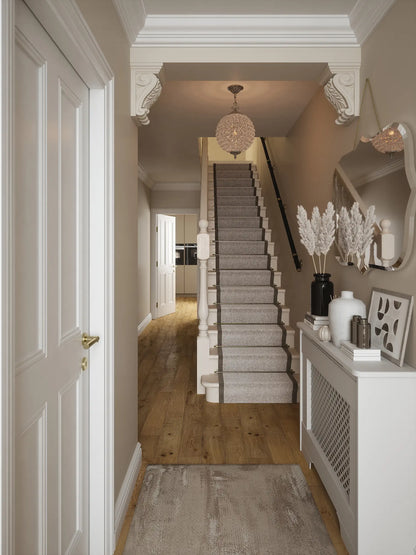 Blakedown Midnight Wood Straight Flight Handrail