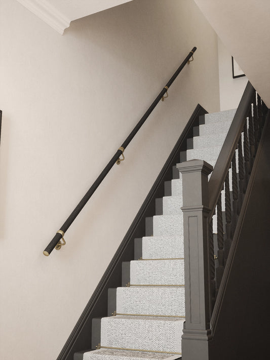 Blakedown Midnight Wood Straight Flight Handrail
