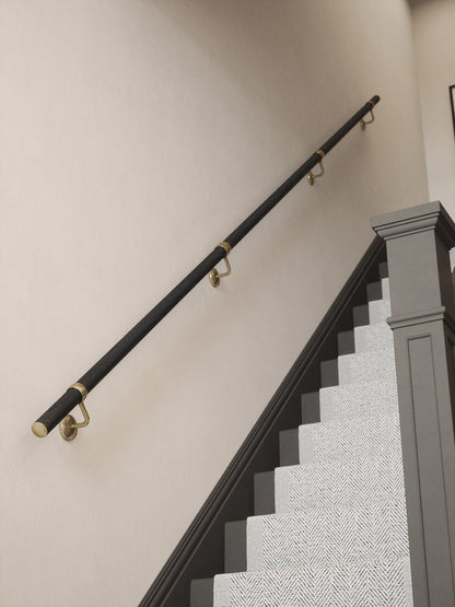 Blakedown Midnight Wood Straight Flight Handrail