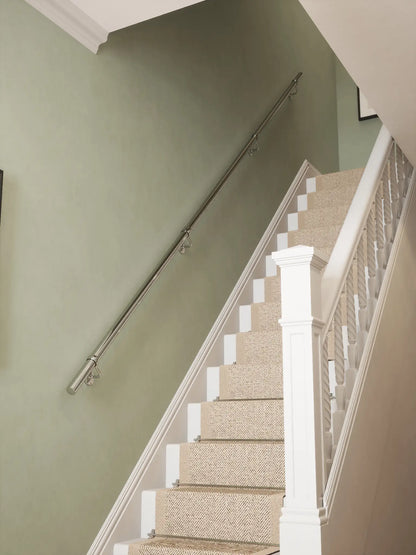 Radway Chrome Straight Flight Handrail