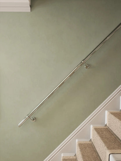 Radway Chrome Straight Flight Handrail