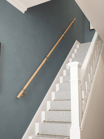 Stoneleigh Red Oak Straight Flight Handrail