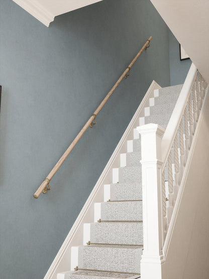 Oversley Walnut Straight Flight Handrail
