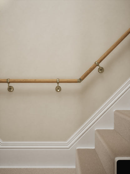 Packwood Light Oak T-Shape Handrail