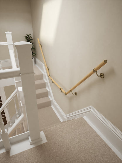 Arden Natural Pine T-Shape Handrail