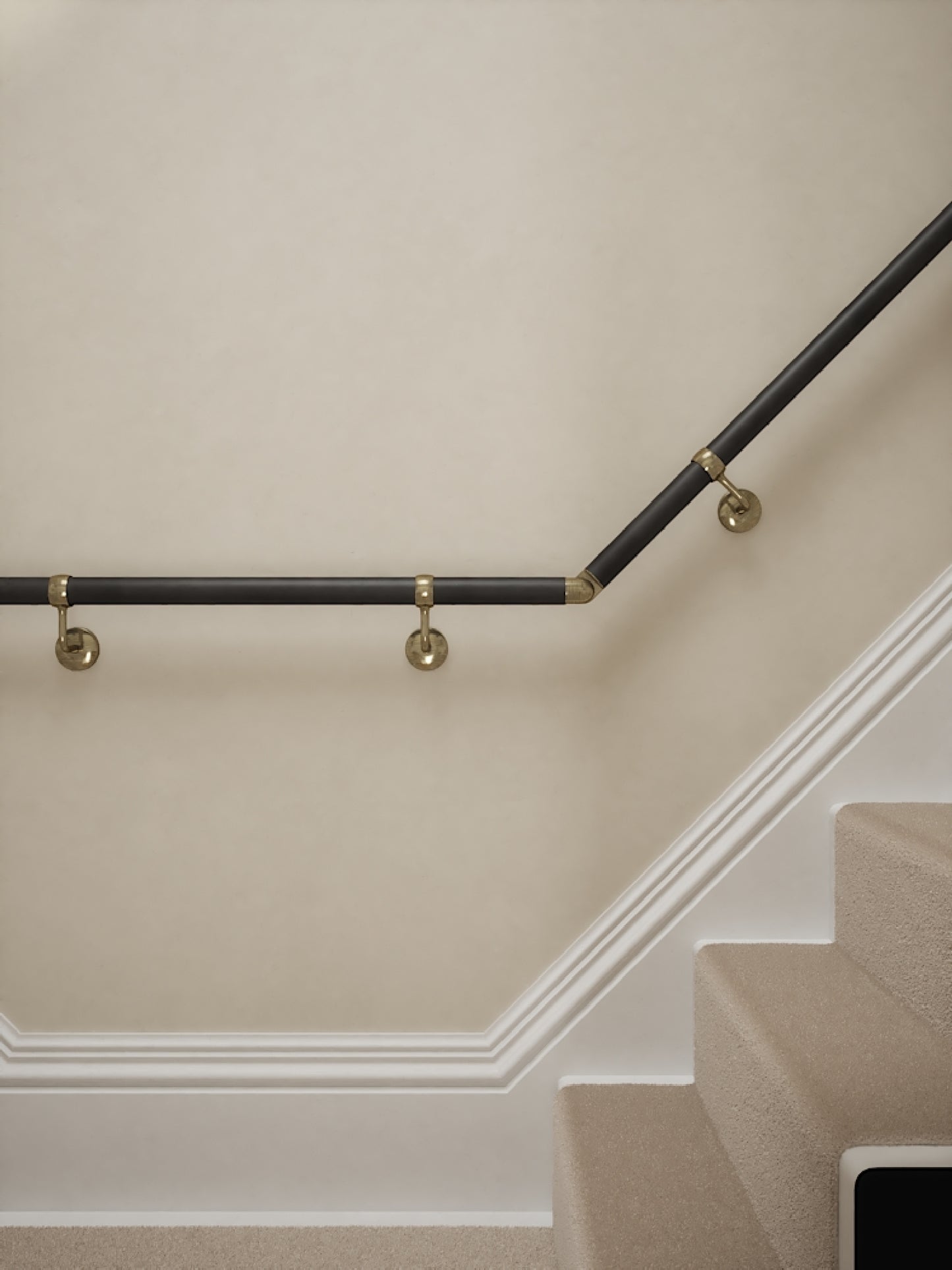 Enville Charcoal T Shape Handrail System