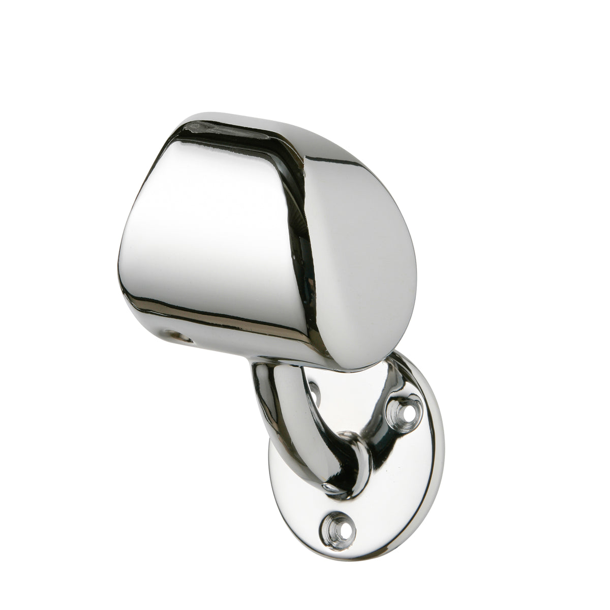54mm Round Pine Handrail Kit - Chrome or Brushed Nickel Fittings