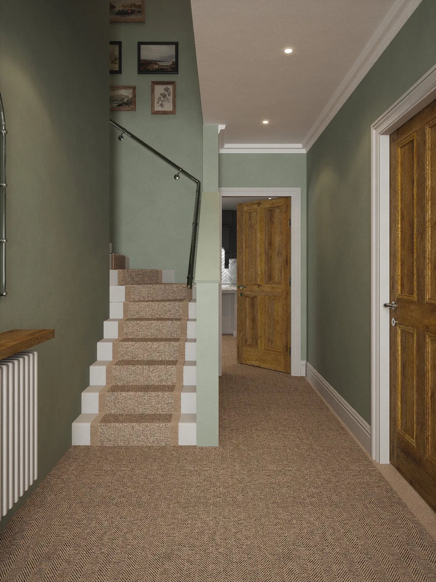 Radway Chrome Single Winder Handrail