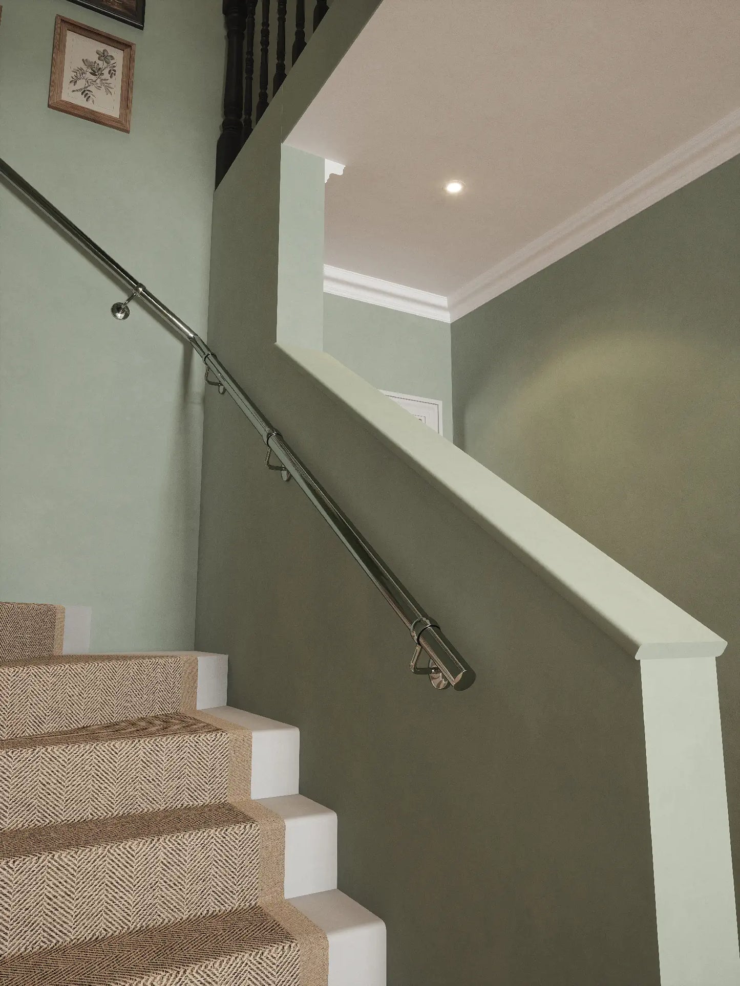 Radway Chrome Single Winder Handrail