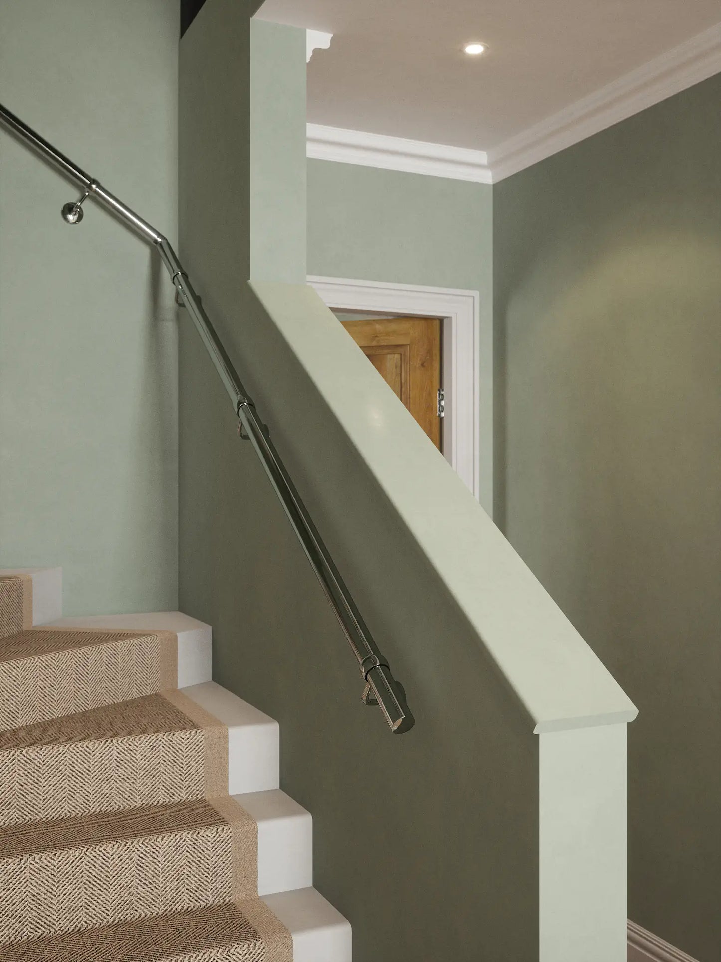 Radway Chrome Single Winder Handrail