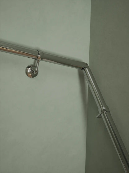 Radway Chrome Double Winder Handrail