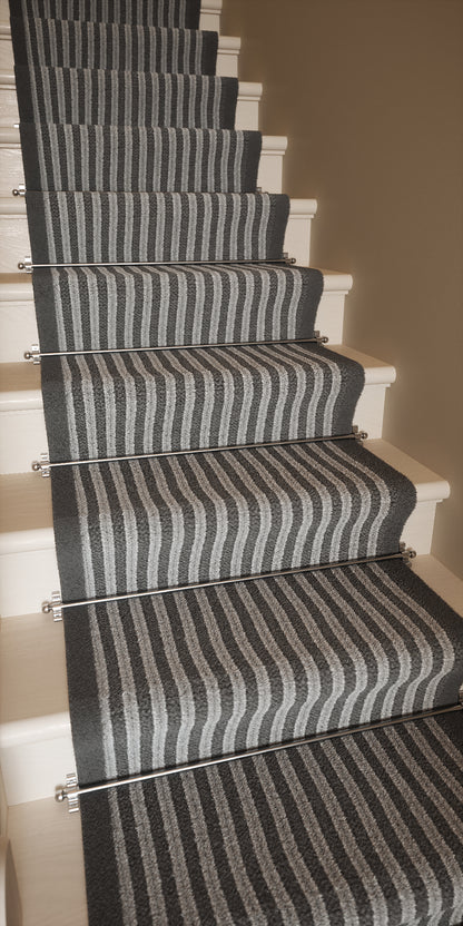 Radway Chrome Stair Rod with Ball Finials